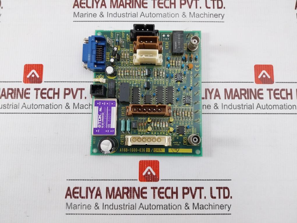 Fanuc A16B-1600-036 3/04A Printed Circuit Board A320-1600-t364/02