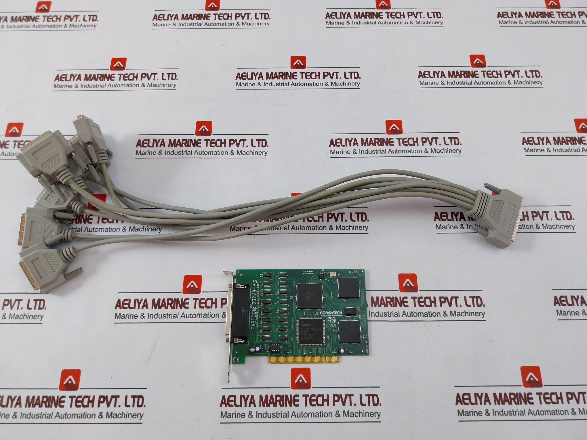 Fastcom 232/8-pci Eight Channel Rs-232 Adapter Card Set 94V-0
