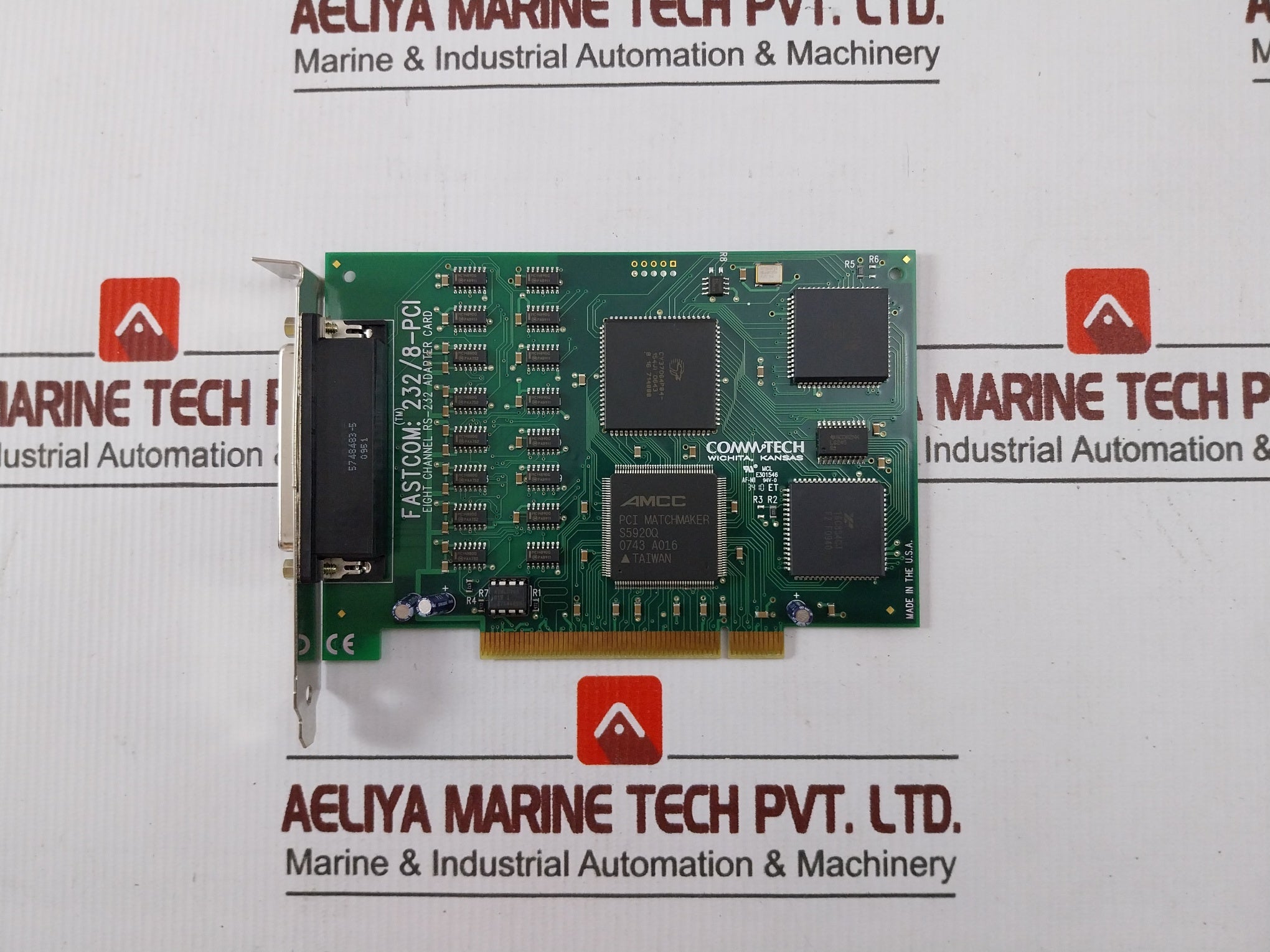 Fastcom 232/8-pci Eight Channel Rs-232 Adapter Card Set 94V-0