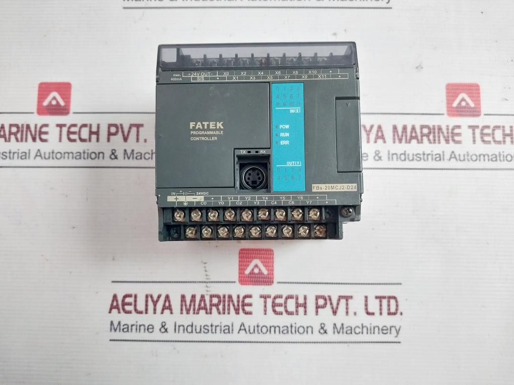 Fatek Fbs-20Mcj2-d24 Programmable Controller 24Vdc 36W 400Ma