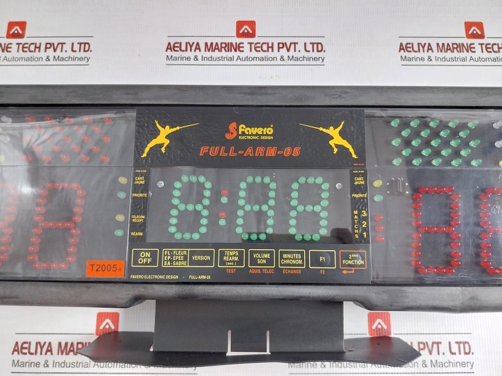Favero 12Vac-dc 50-500Ma Ade-a109 Multifunctional Fencing Recorder Full-arm-05