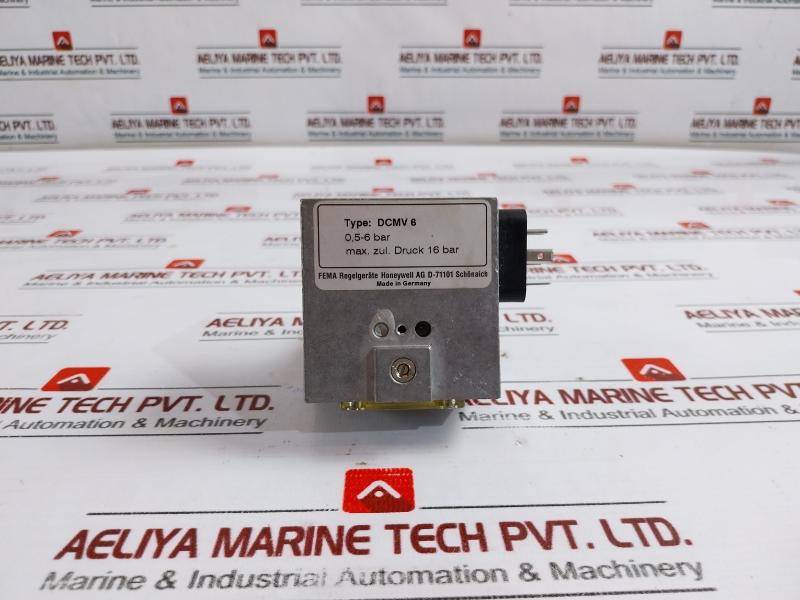 Fema Dcmv 6 Pressure Switch, 0.5-6 Bar, 16 Bar Max Ip54