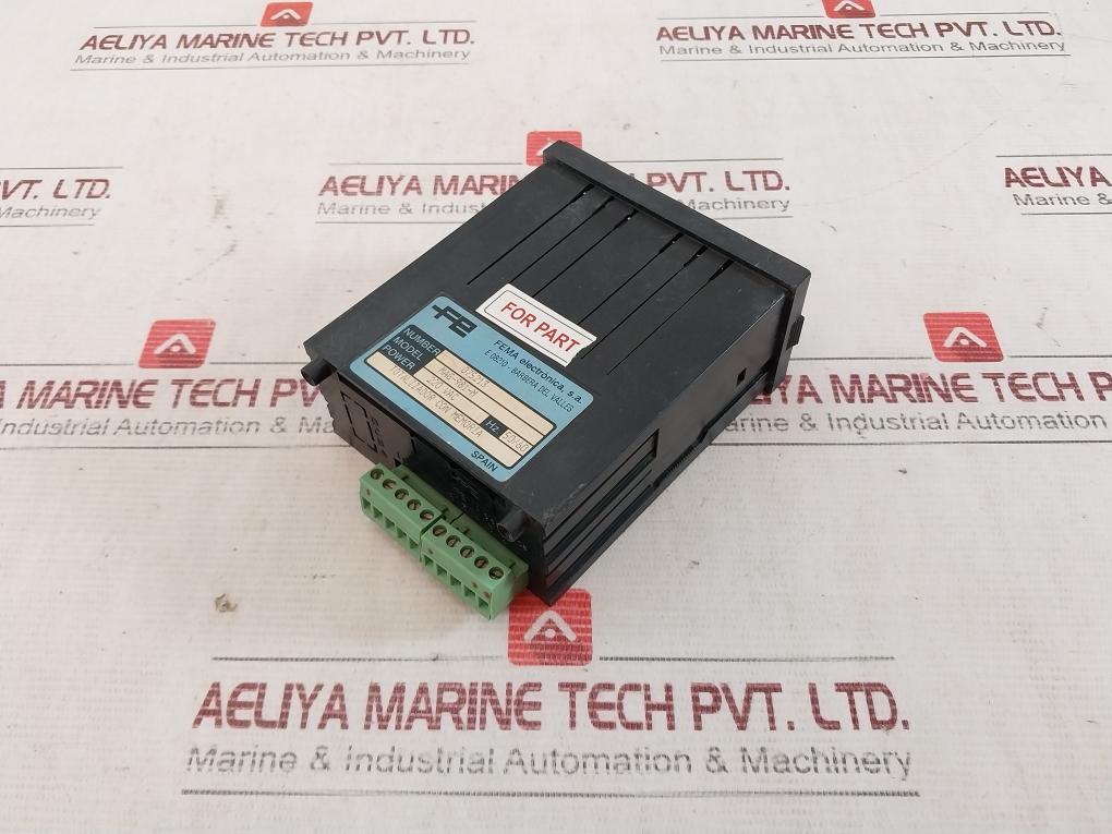 Fema Electronica Mag-981-m Panel Meter 220 Vac Hz.50/60 075213