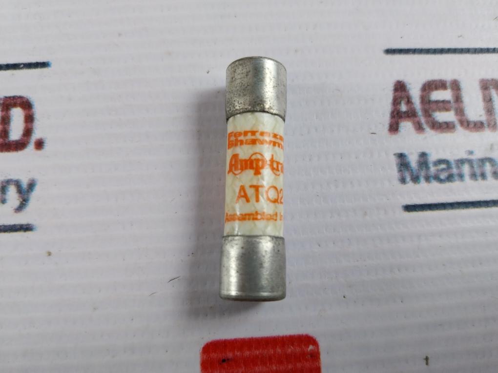 Lot of 5X Ferraz Shawmut ATQ2 Midget Time Delay Fuse 2A 500VAC