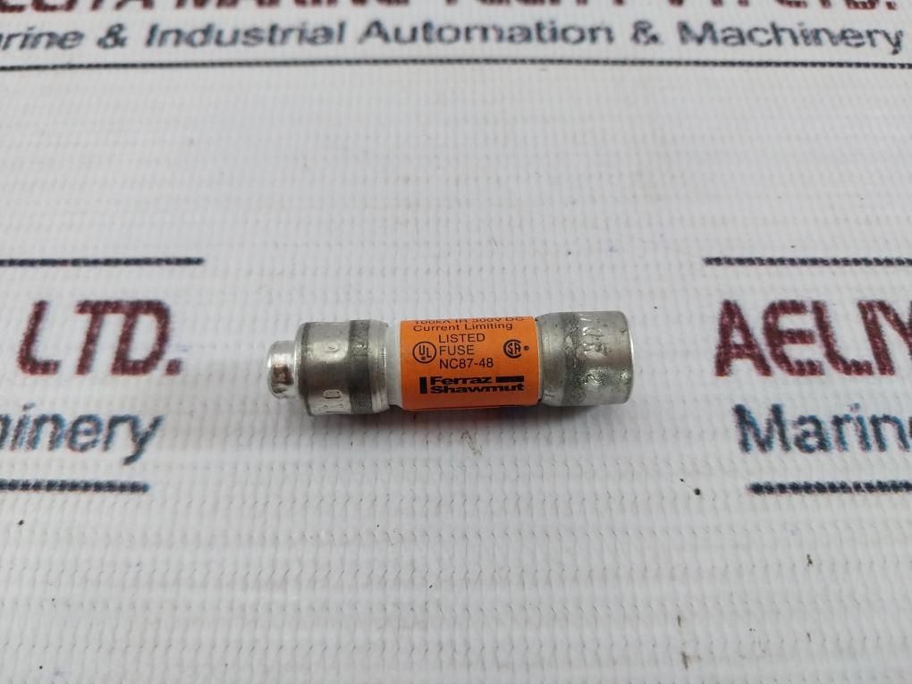 Lot of 10X Ferraz Shawmut ATQR2 Time Delay Fuse 2A 600Vac