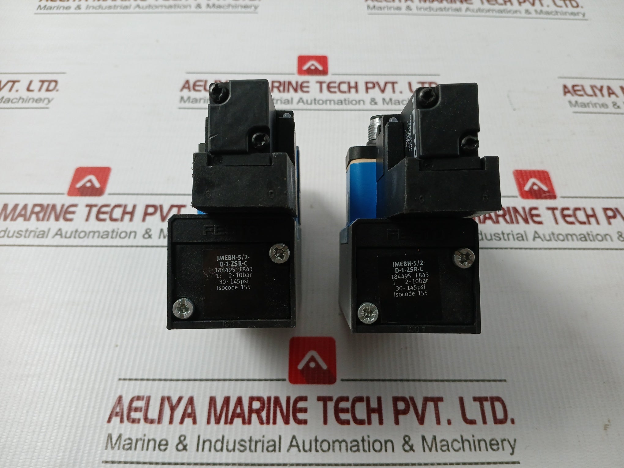 Festo 184495 F843 Solenoid Valve 30-145Psi 2.5W