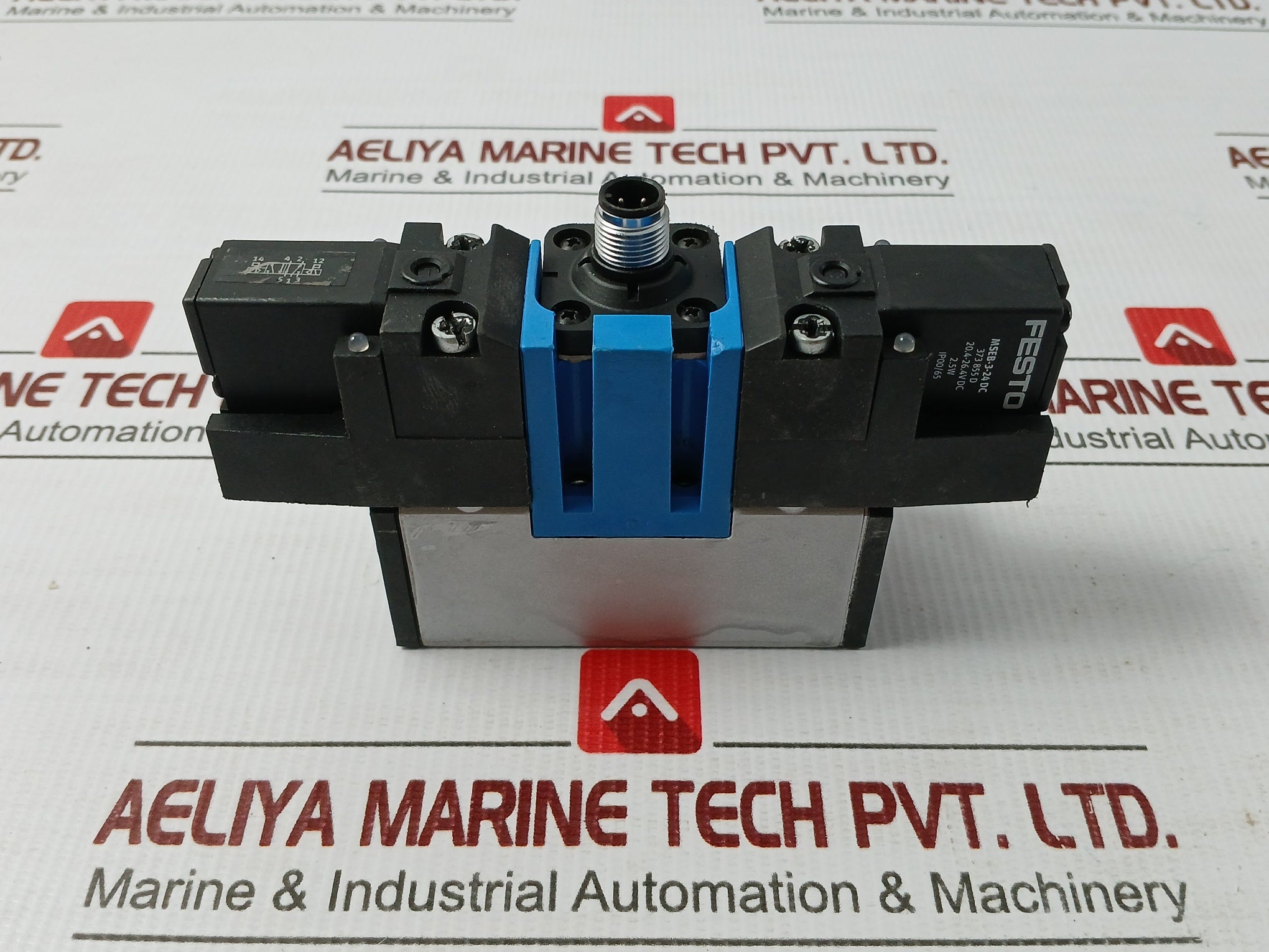 Festo 184495 F843 Solenoid Valve 30-145Psi 2.5W