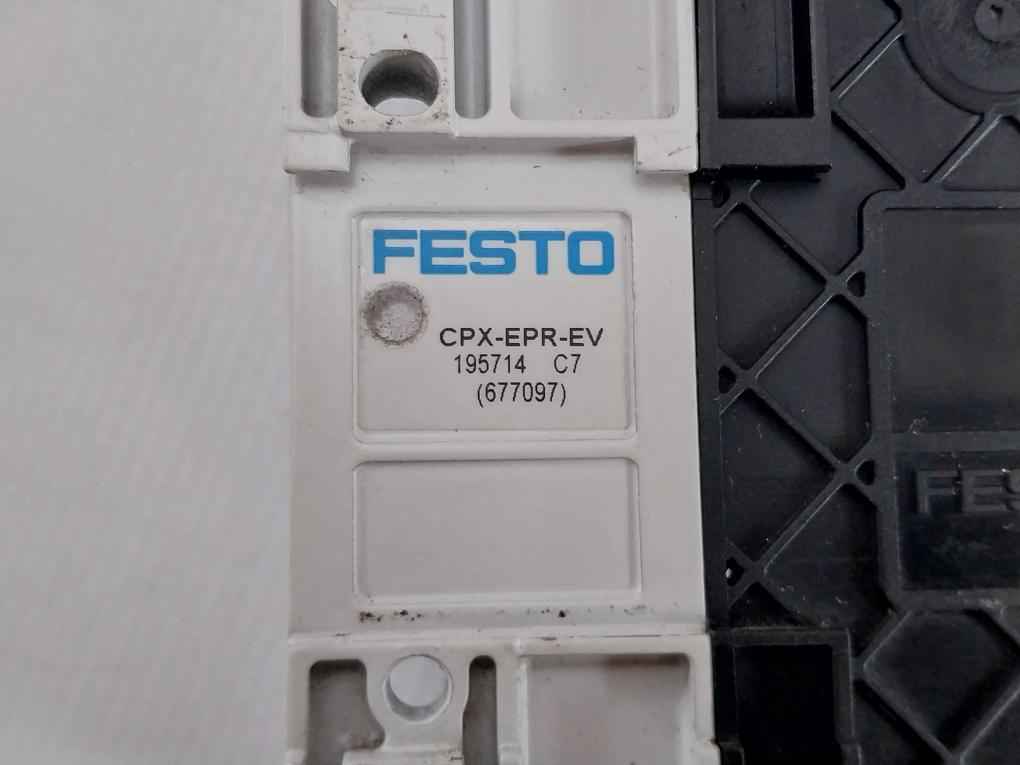 Festo 197330 Control Block Cpx-fb 32 Cpx-ge-ev A207 R20 Cpx-epr-ev Cpx-cp-4-fb