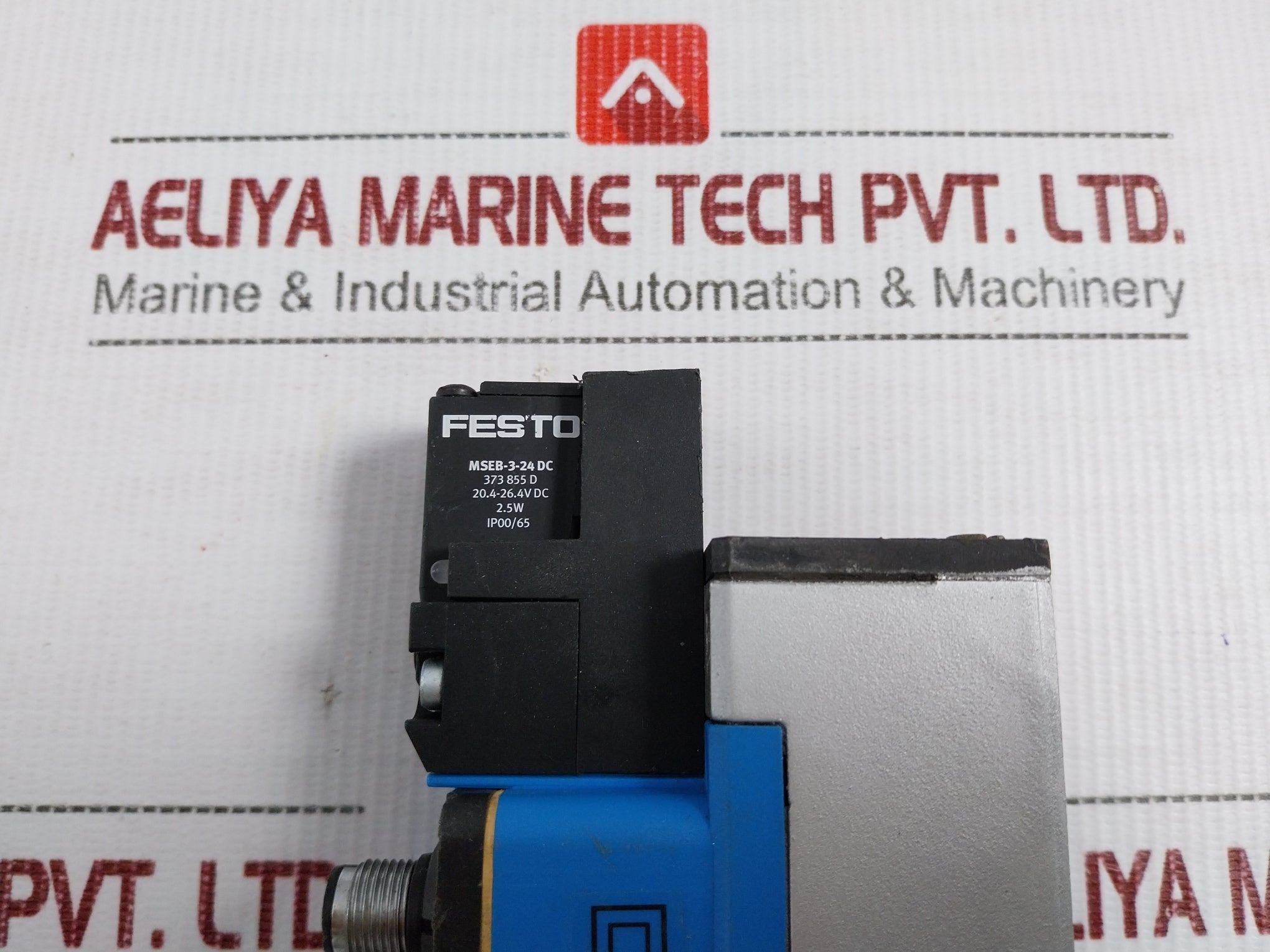 Festo 373 855 D Pneumatic Solenoid Valve 2.5W