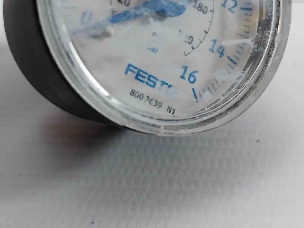 Festo 8003639 Pressure Gauge 0-16Bar