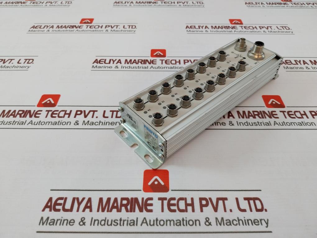 Festo Cp-e16-m8-z Input Module 189670 X107 24Vdc Ip65 80 C