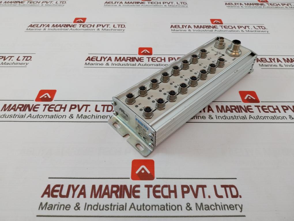 Festo Cp-e16-m8-z Input Module 189670 X107 Ip65 24Vdc