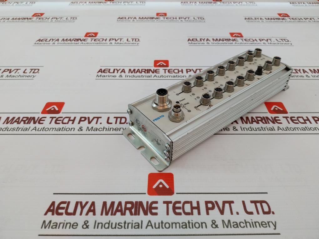 Festo Cp-e16-m8-z Input Module 24Vdc 189670 X107 Ip65 80 C
