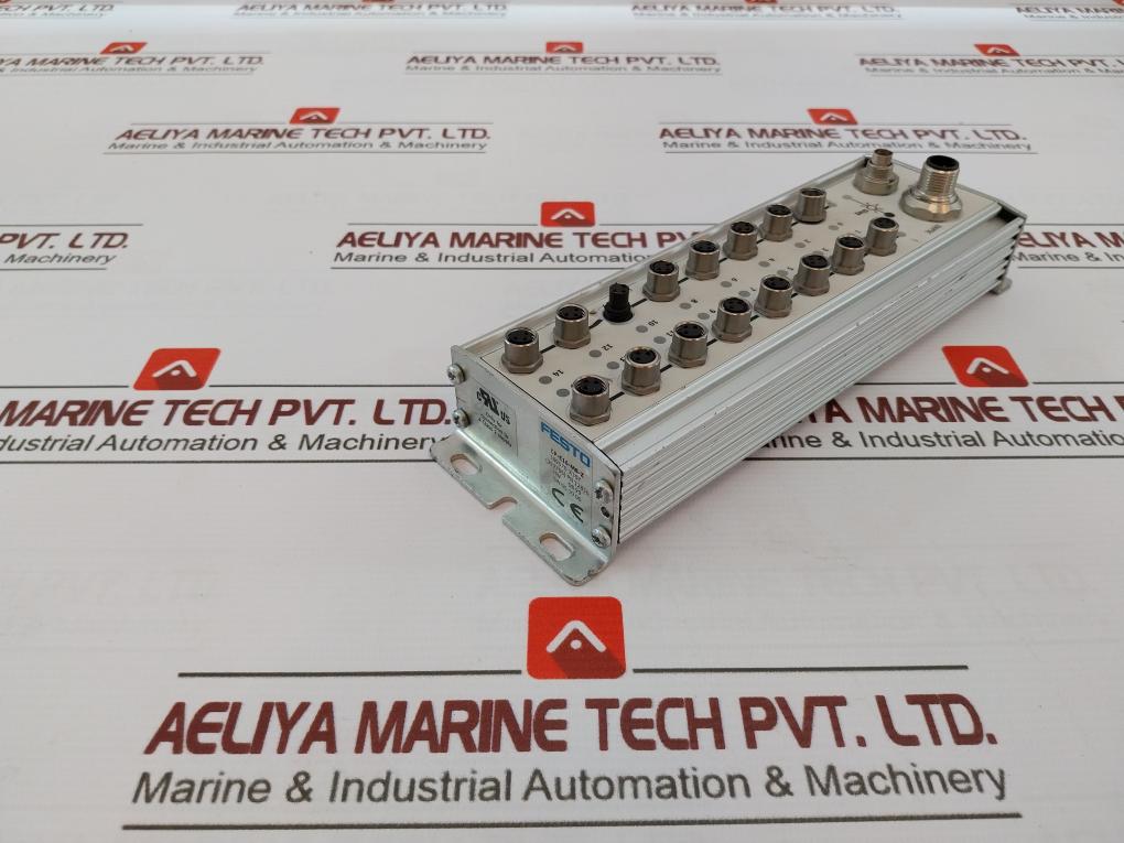 Festo Cp-e16-m8-z Input Module 24Vdc 189670 X107 Ip65 80 C