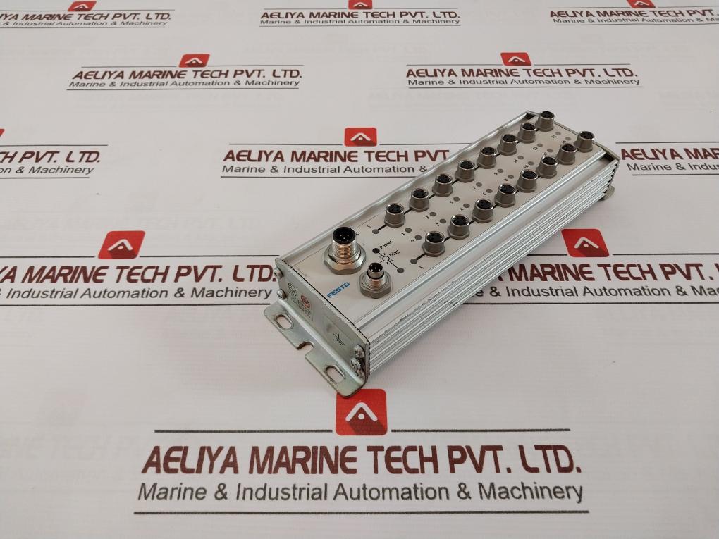 Festo Cp-e16-m8-z Input Module (392705) Pn 12835 24Vdc Ip65