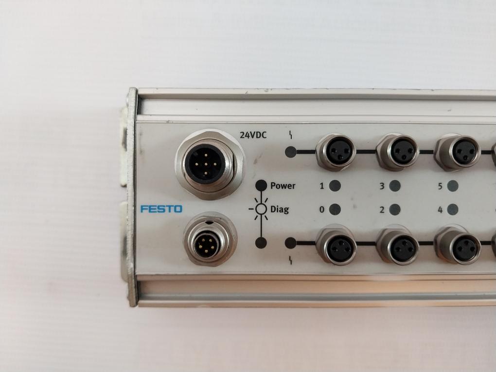 Festo Cp-e16-m8-z Input Module (392705) Pn 12835 24Vdc Ip65