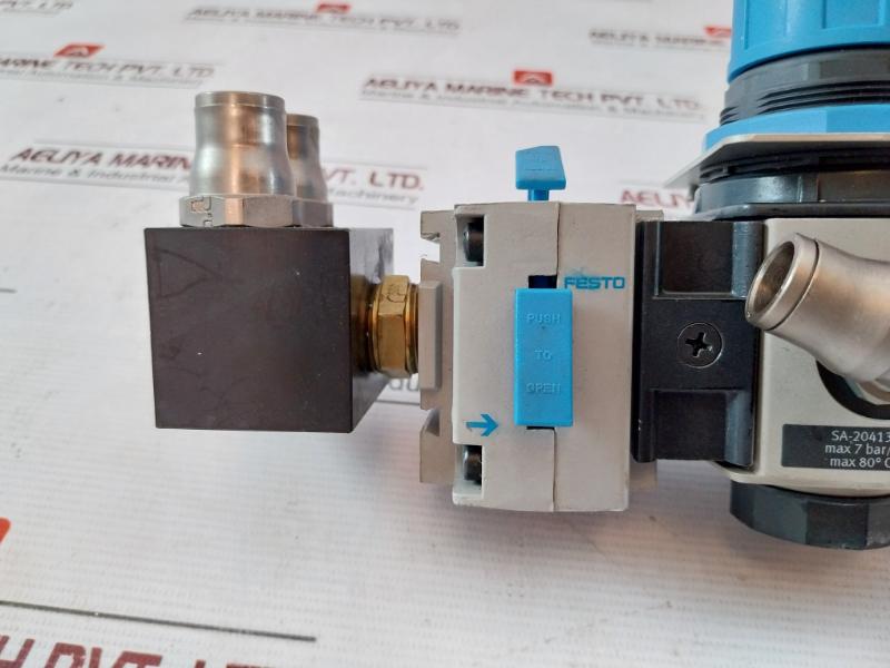 Festo Hea-m2-g1/2 Pneumatic Manual On/Off Valves G Thread Sa-204137 S508
