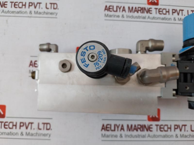 Festo Hea-m2-g1/2 Pneumatic Manual On/Off Valves G Thread Sa-204137 S508