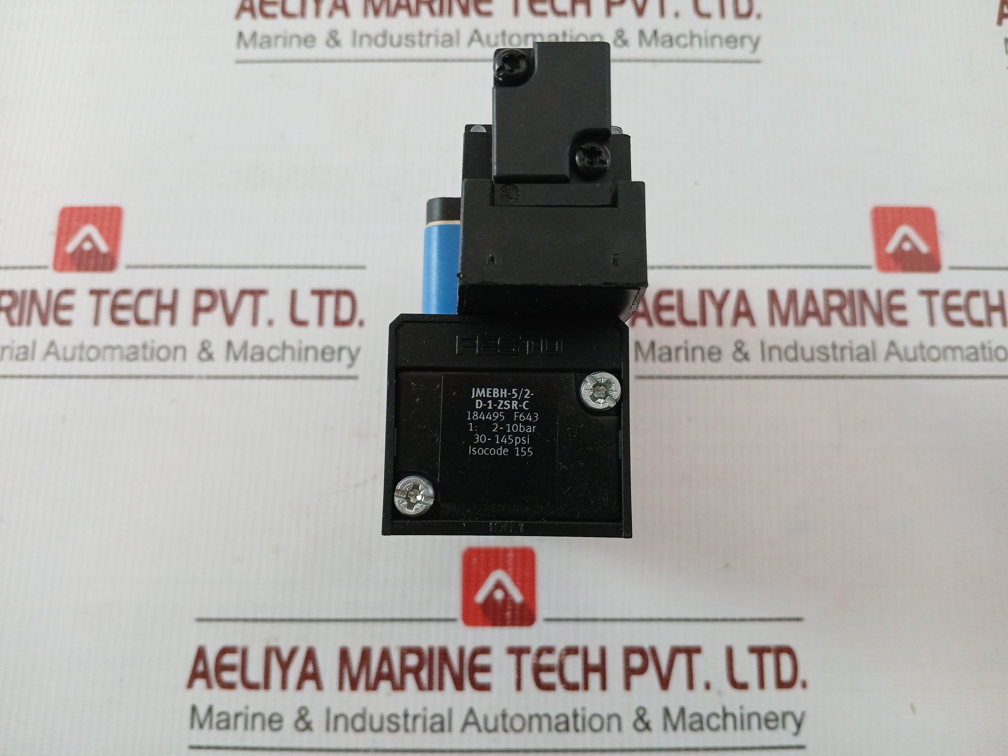 Festo Jmebh-5/2-d-1-zsr-c Solenoid Valve 2.5W 30-145 Psi