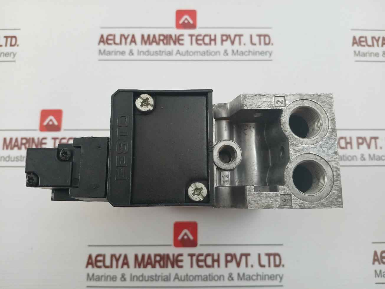 Festo Mebh-5/3B-d-2-zsr-c Solenoid Valve 40-145Psi 20.4-26.4V Dc