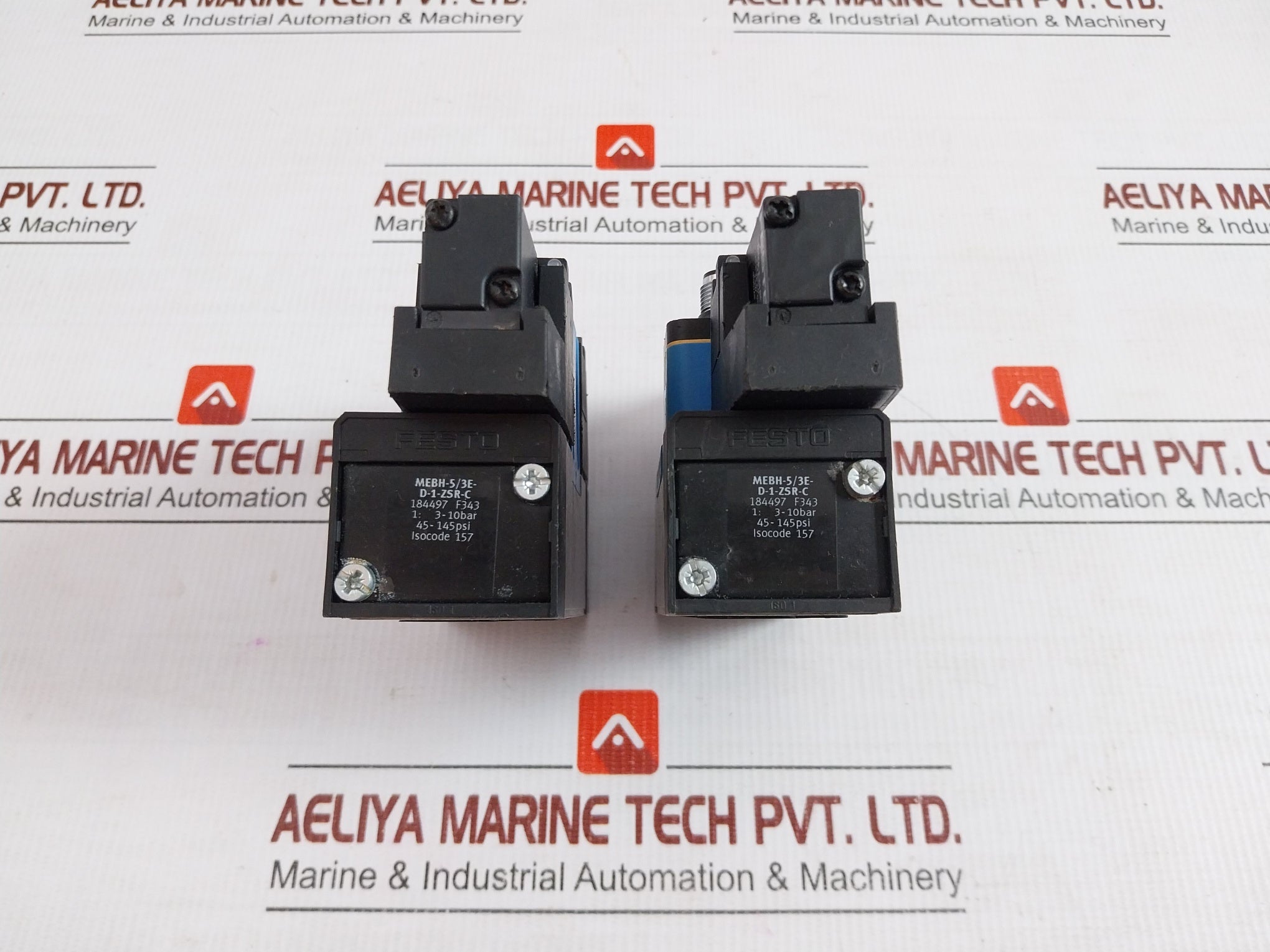 Festo Mebh-5/3E-d-1-zsr-c Solenoid Valve 184497 F343