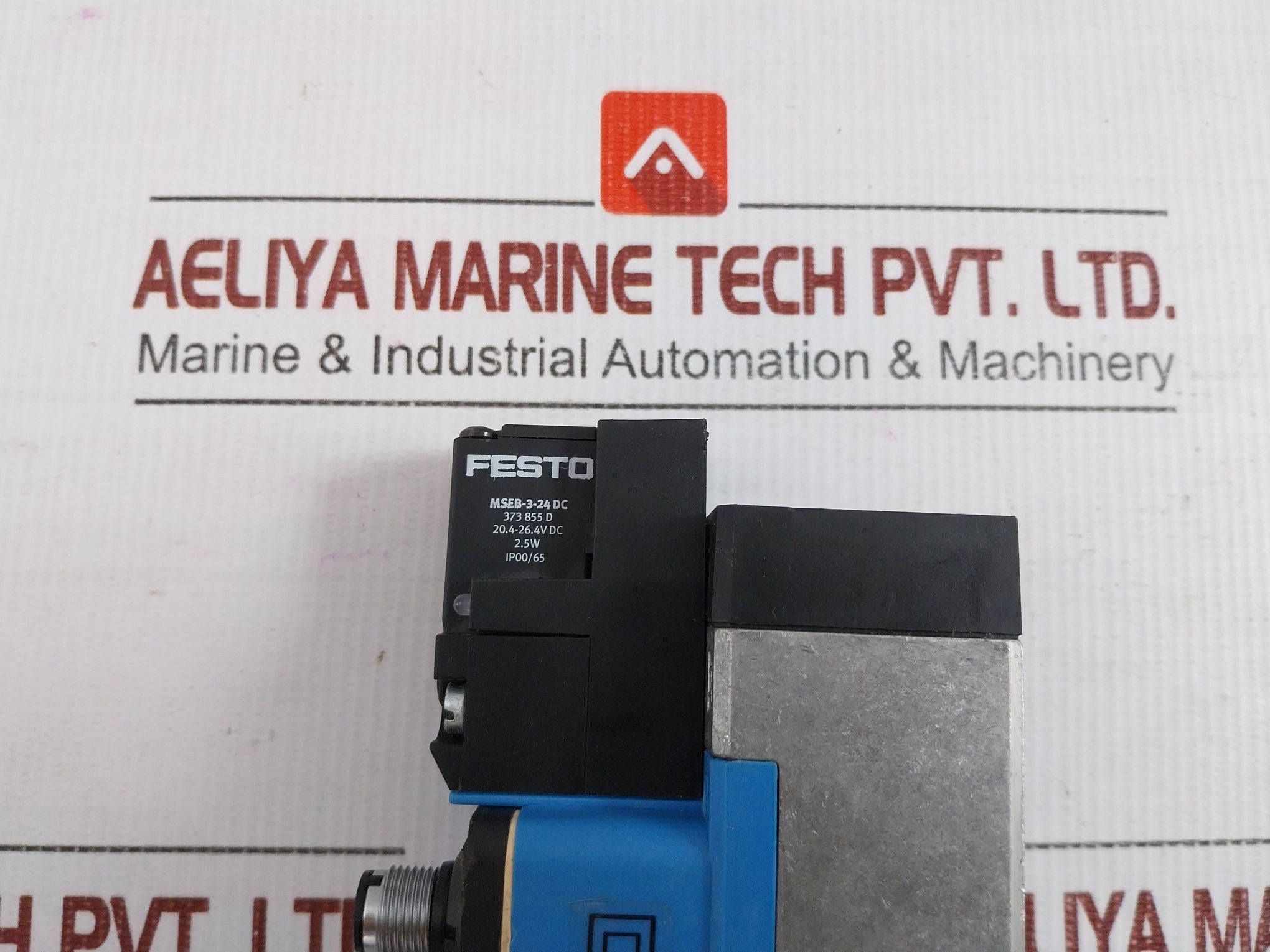Festo Mebh-5/3E-d-1-zsr-c Solenoid Valve 184497 F343
