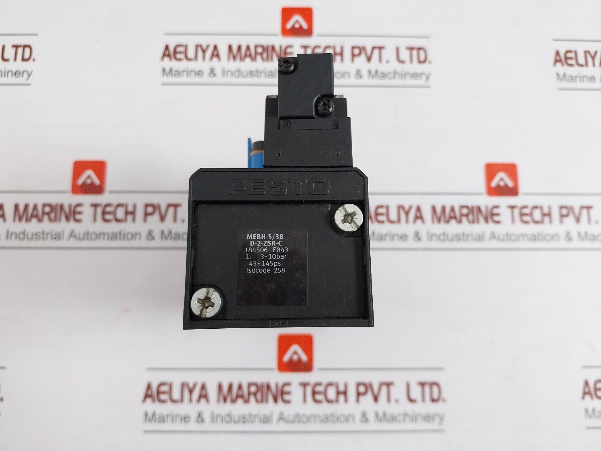 Festo Mseb-3-24 Dc Solenoid Valve 3-10 Bar