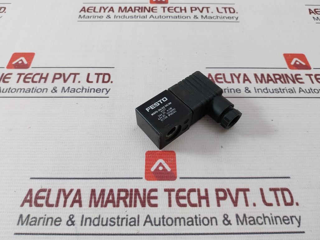 Festo Msfg-24/42-50/60 Solenoid Coil 24V Dc 4.5W 9/7Va Ip00/65