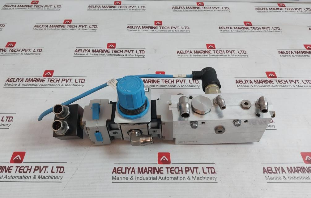 Festo Pev-1/4A-wd Pneumatic Service?Unit Assy Air Prep Manifold 3Hnm 06880-1