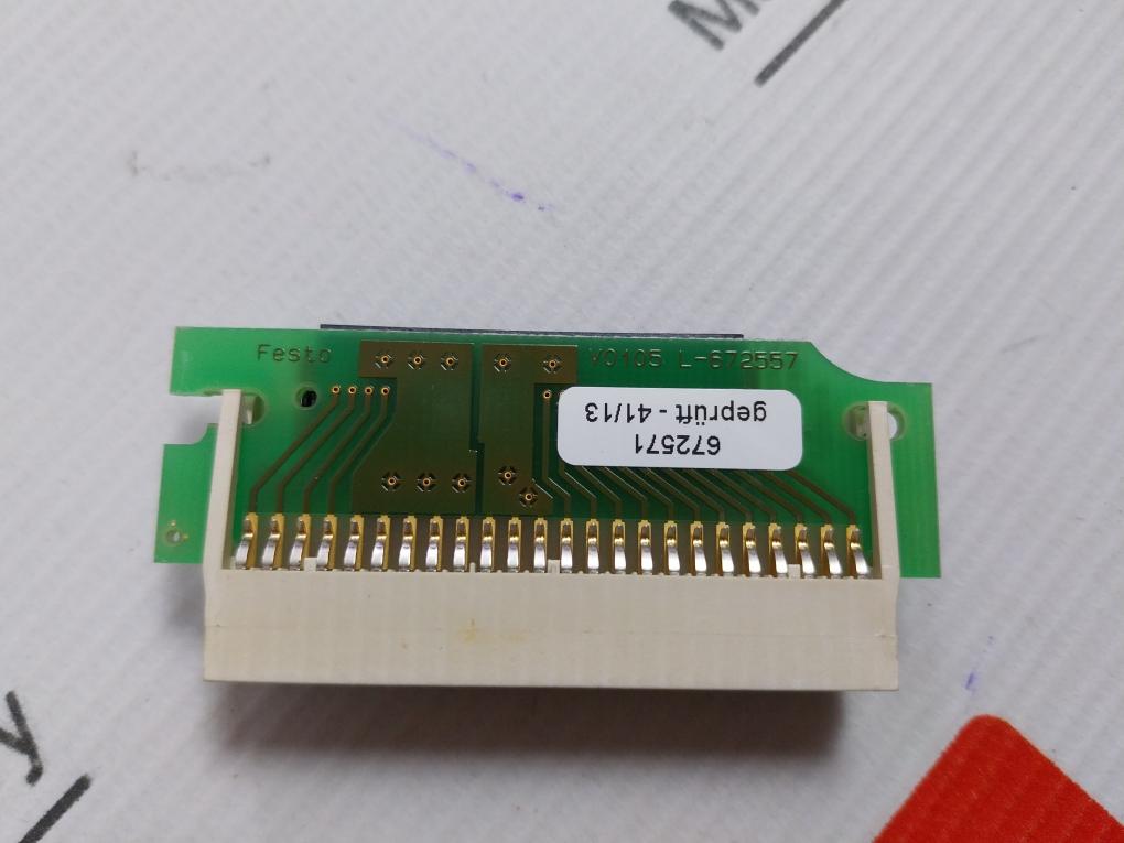 Festo V0105 Connector Pc Board