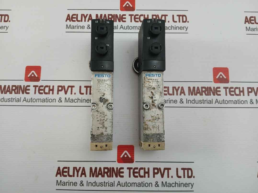 Vsva-b-b52-zd-a1-1T1L Solenoid Valve Brand Festo Ip65 24Vdc -13,7-145Psi