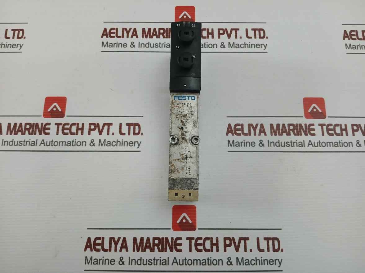 Vsva-b-b52-zd-a1-1T1L Solenoid Valve Brand Festo Ip65 24Vdc -13,7-145Psi