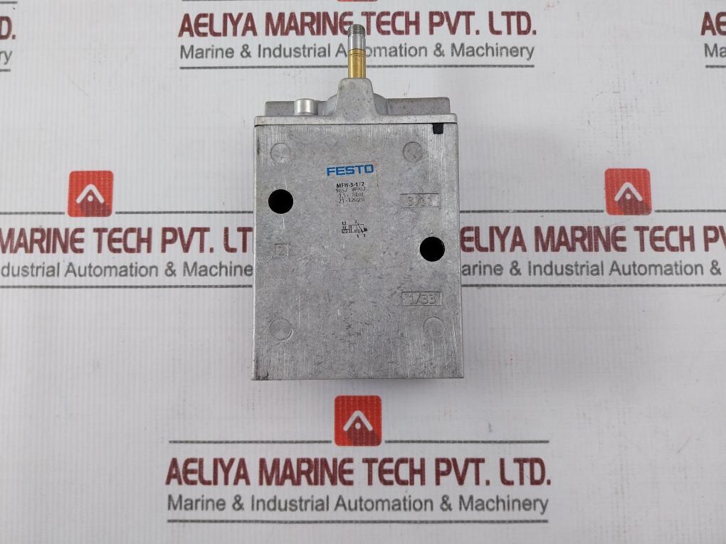 Festo Mfh-3-1/2 Pneumatic Solenoid Valve 1.5-8Bar 21-120Psi 257090