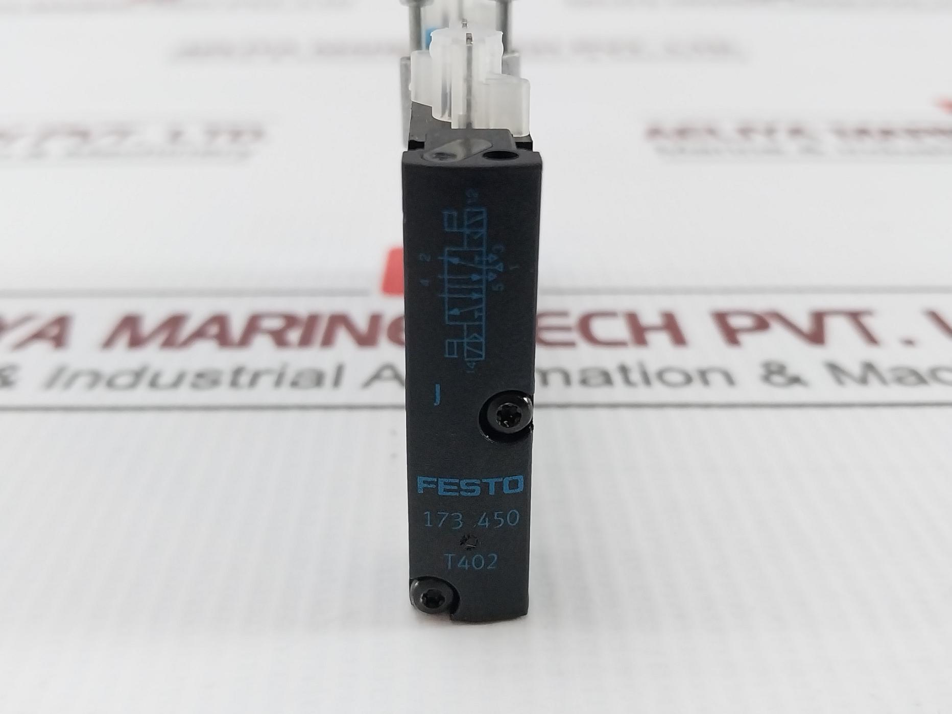 Festo Mszc-3-21 Dc Solenoid Valve Ip00/65,0.65W.