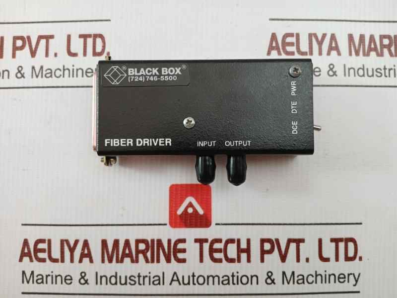 Fiber Driver Media Converter With Power Supply Md940Ae-mst Black Box