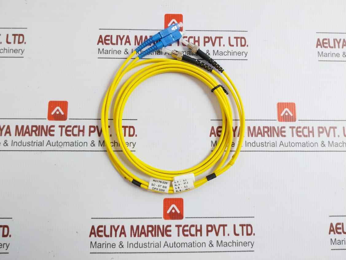 Fiber Optic Cable R0178-229 Sc-st Sm Dpx 02M (9/125) 60 Gm