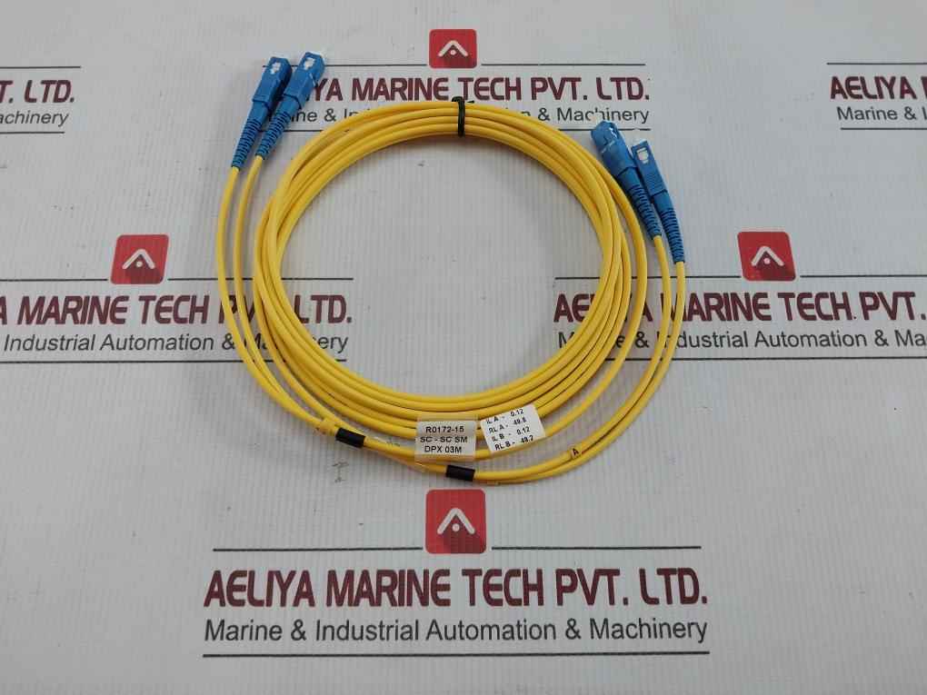 Fiber Optic Patch Cable Ftek-dx-sm-sc/Sc-pc-03M Sc-sc Sm Dpx 03M (9/125) 60 GM
