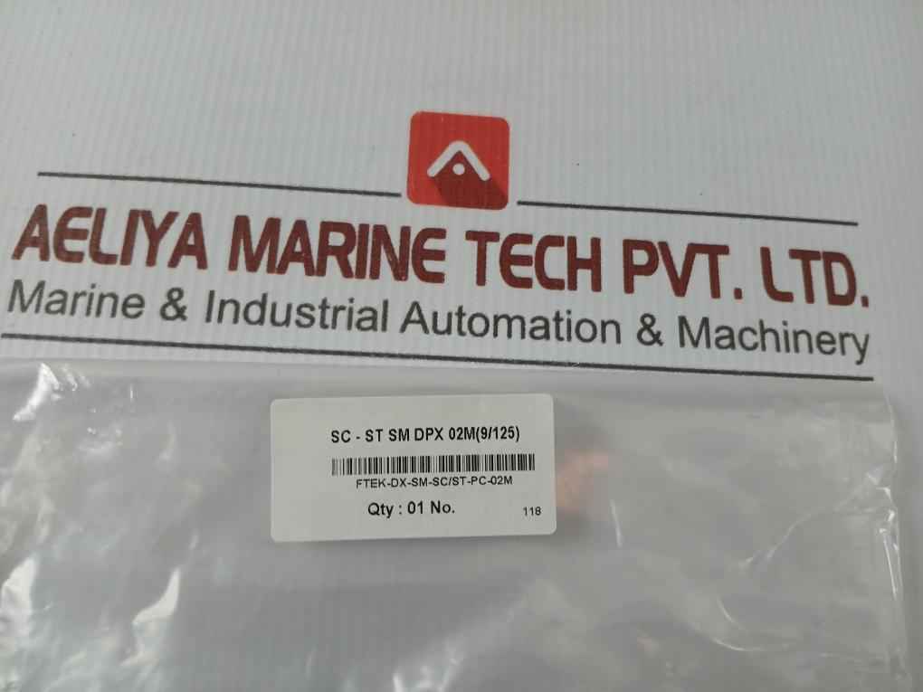 Fiber Optic Patch Cable Ftek-dx-sm-sc/St-pc-02M 60 Gm