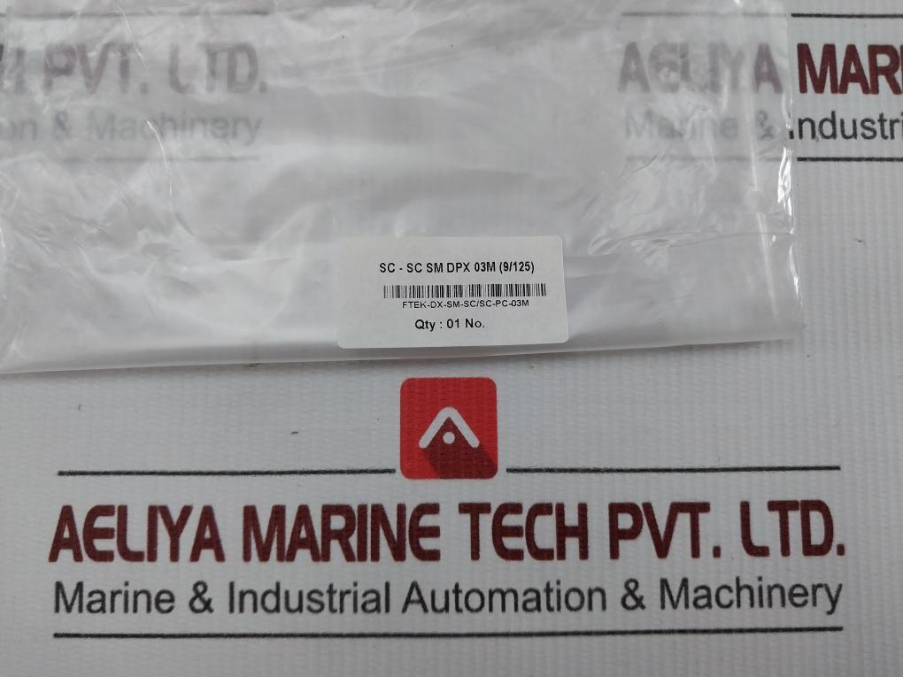 Fiber Optic Patch Cable Sc-p Ftek-dx-sm-sc/Sc-pc-03M 50 Gm