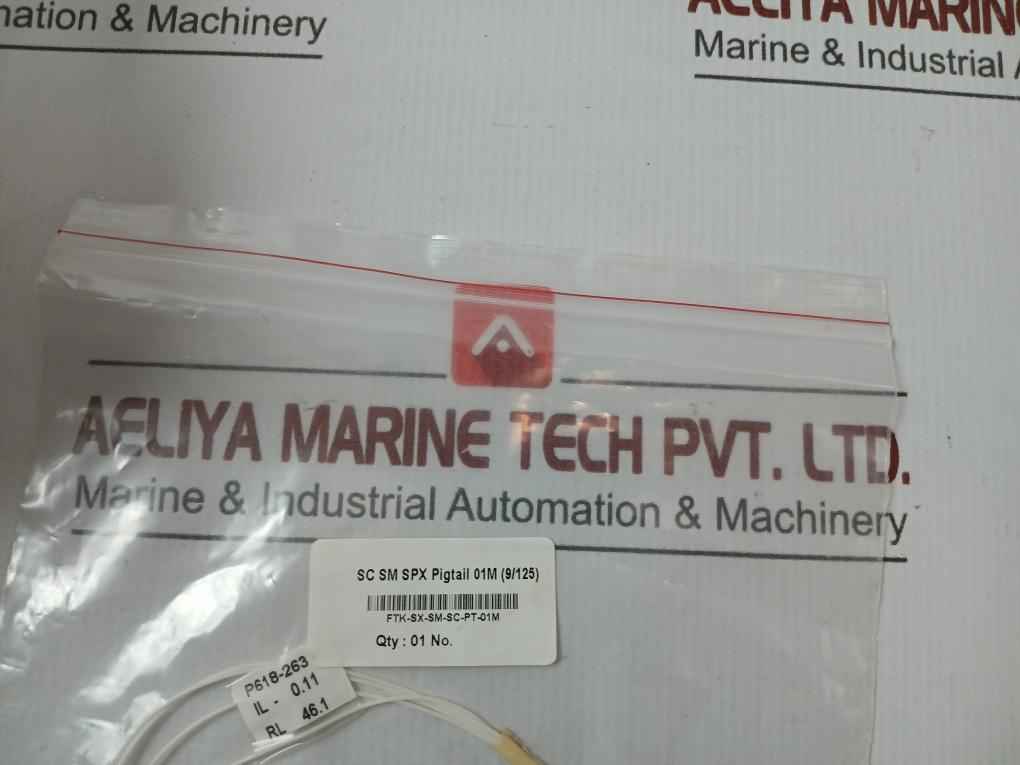 Fiber Optic Pigtail Ftk-sx-sm-sc-pt-01M Rl 46.1