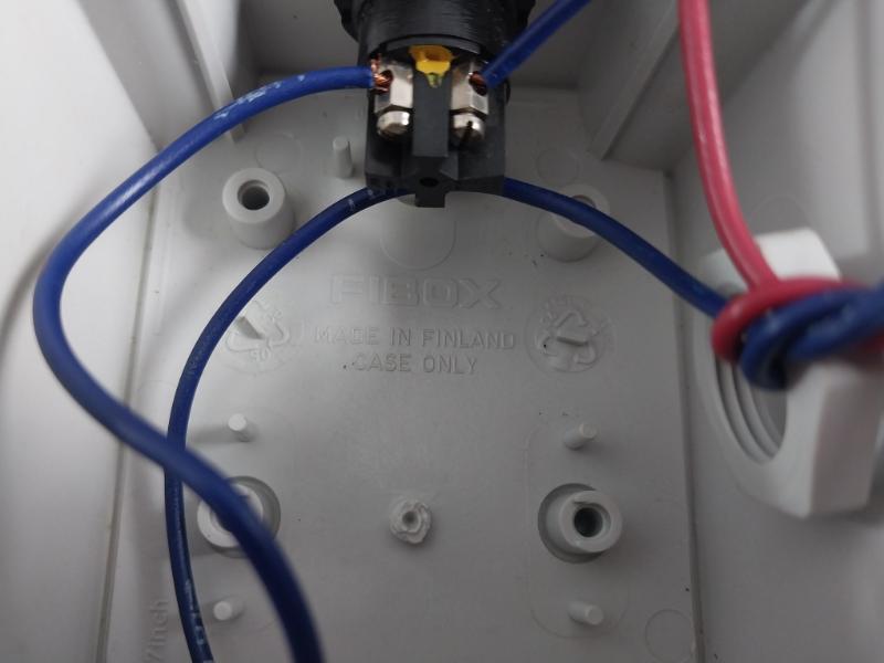 Fibox 0-100 D.C. Microamperes Enclosures, Earth Failure Indicator