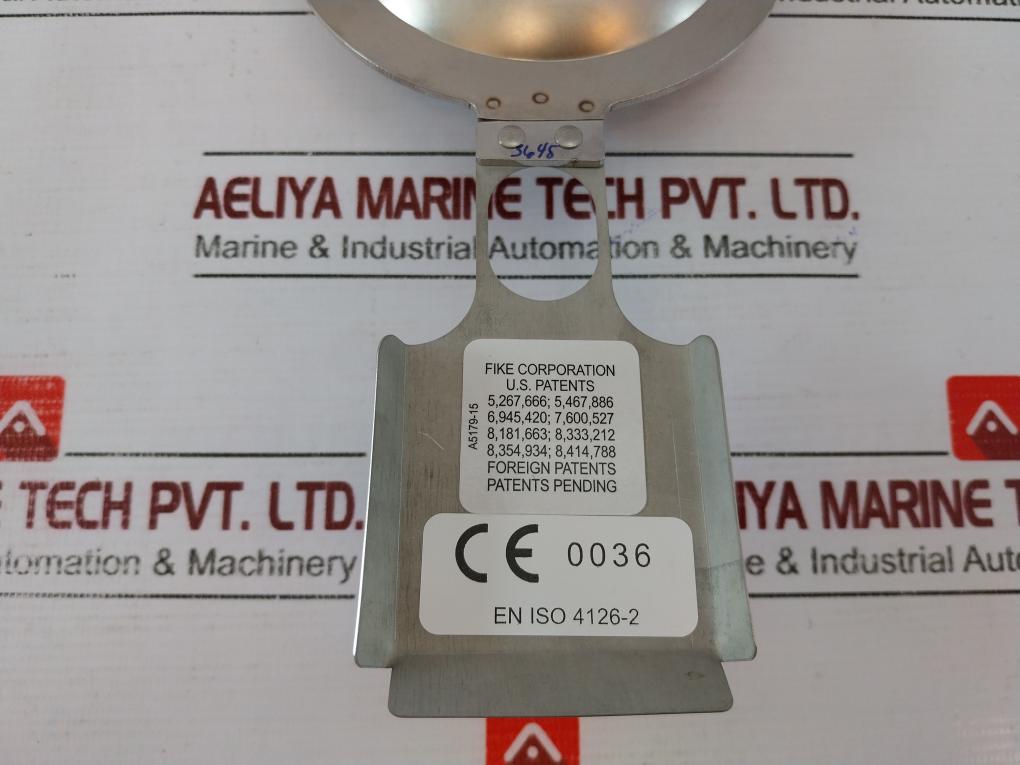 Fike Axius Bt Rupture Disc 3" 316L 6.50 Barg 22°C