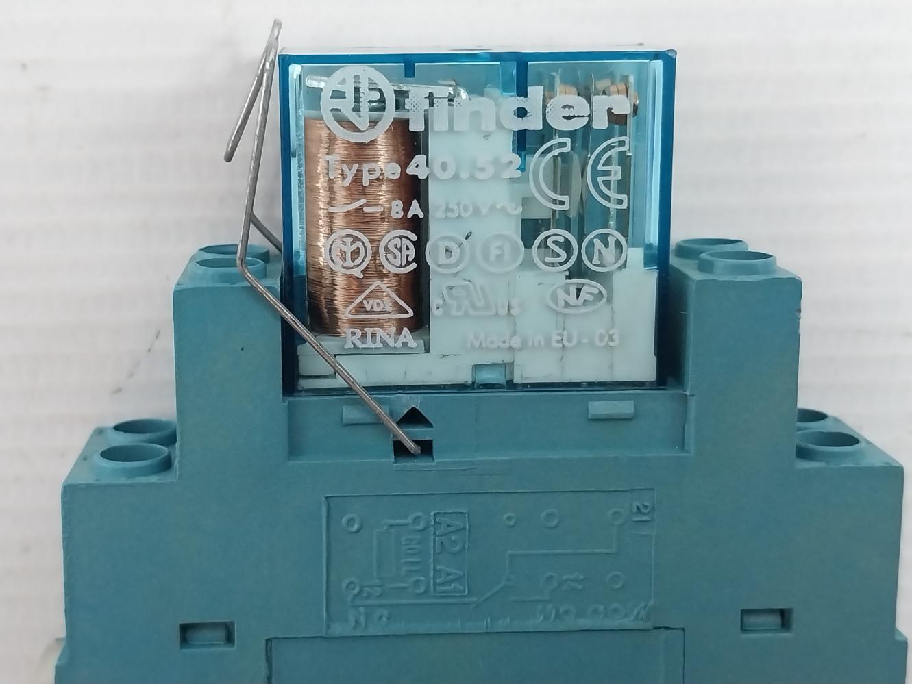 Finder 40.52 Miniature Plug-in Relay