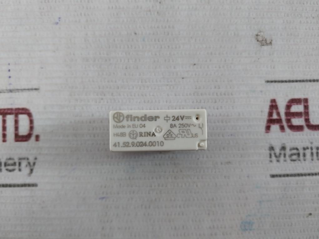 Lot of 4X Finder 41.52.9.024.0010 Power Relay 24V 8A 250V