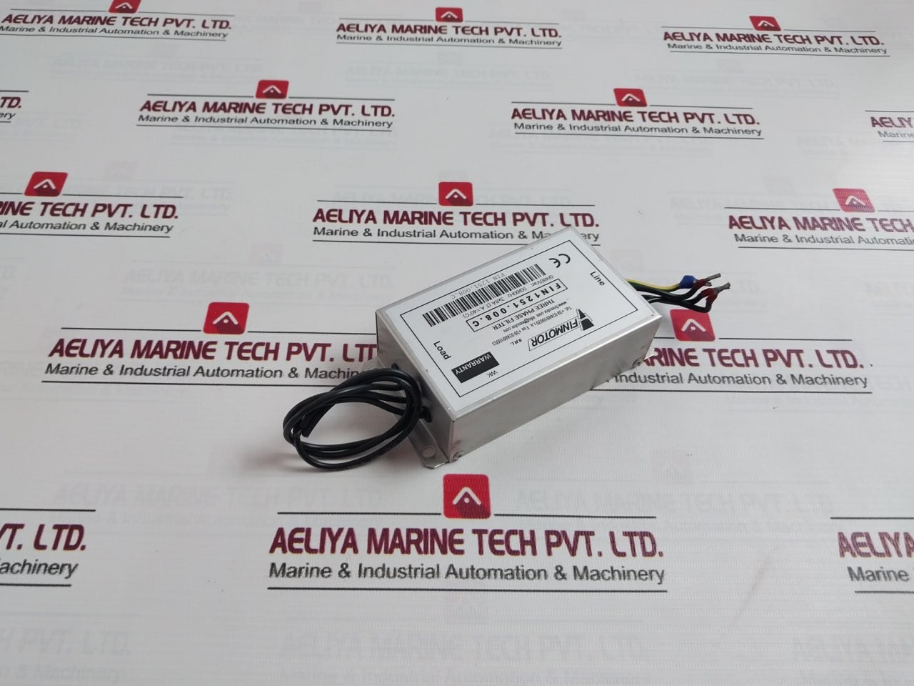 Finmotor Fin1251.008.C Three Phase Filter 0/480Vac 50/60Hz 3X8A (T.A.=40°C)