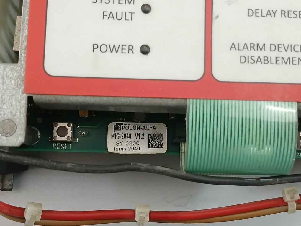 Fire Alarm Control Panel Ignis 2040 Brand Polon-alfa 230V