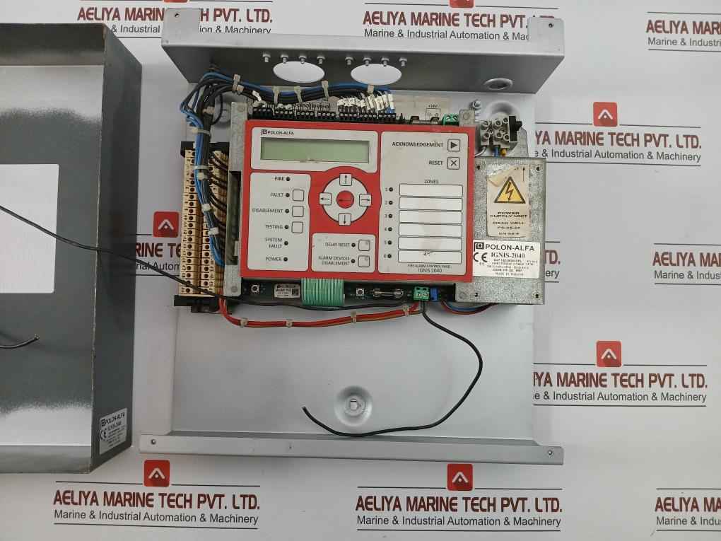 Fire Alarm Control Panel Ignis 2040 Brand Polon-alfa 230V