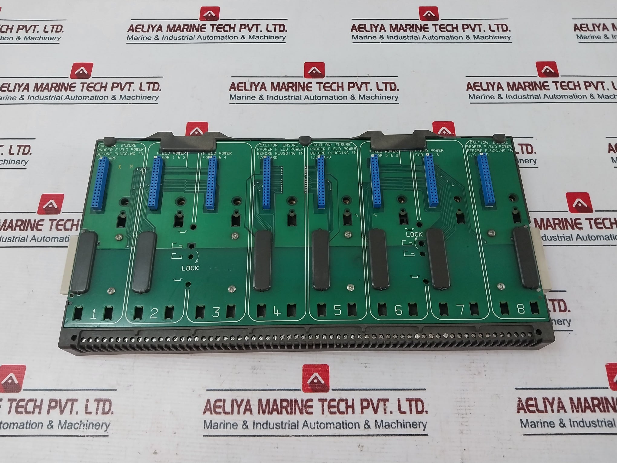 Fisher-rosemount Kj4001X1-be1 8-wide Carrier Base Module 12P0818X072