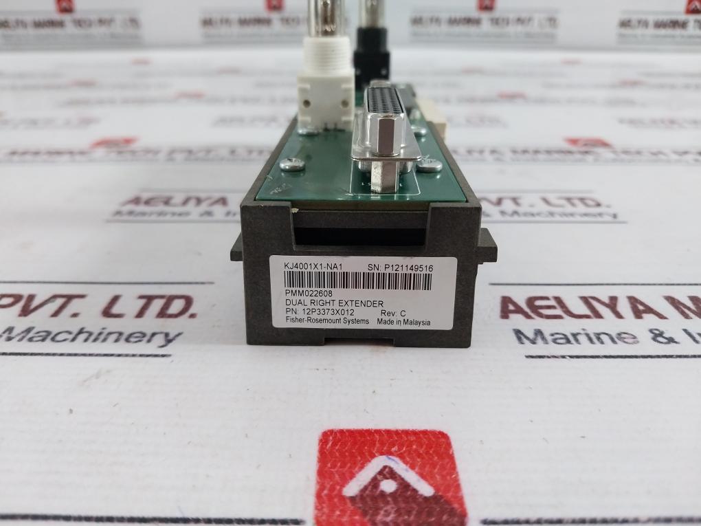 Fisher-rosemount Kj4001x1-na1 Dual Right Extender 12p3373x012 New