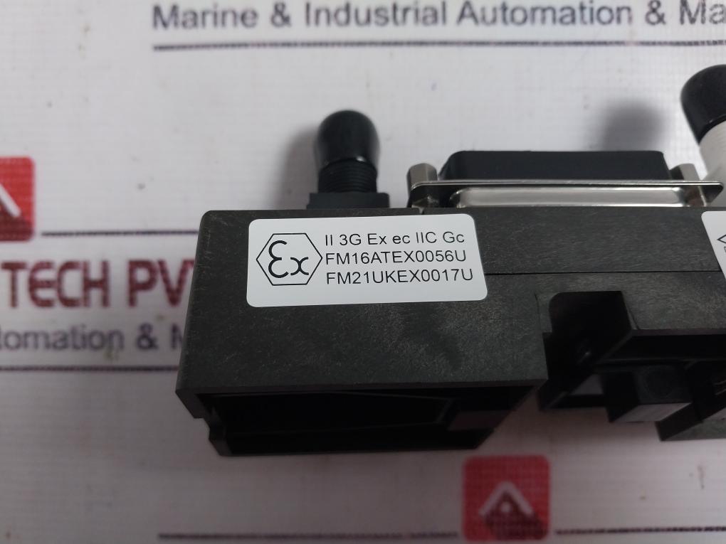 Fisher-rosemount Kj4001x1-na1 Dual Right Extender 12p3373x042 Fm16atex0056u